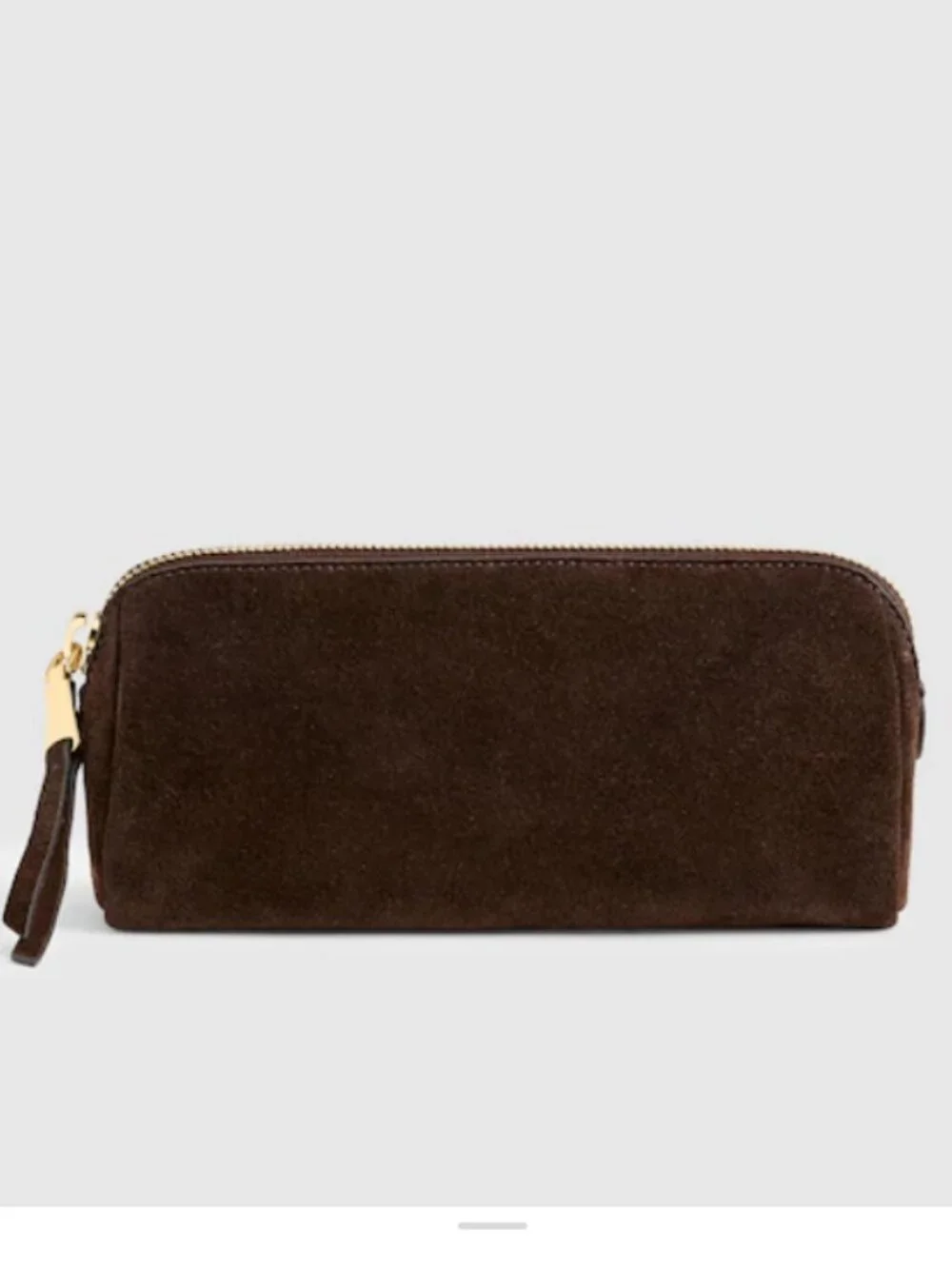 Madewell suede make up pouch - BNWT - Picture 1 of 4
